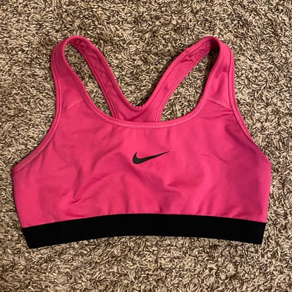 Nike Other - ❤️Nike pro pink sports bra medium